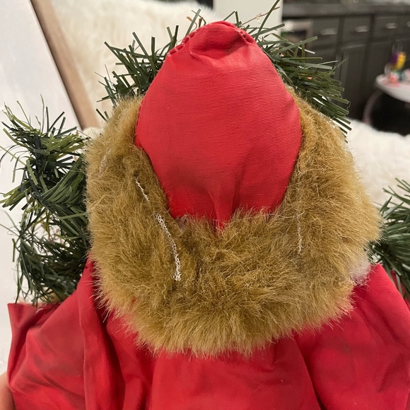 VTG PRIMITIVE SANTA CLAUS TREE TOPPER MADE IN TAIWAN ROC - Picture 7 of 10